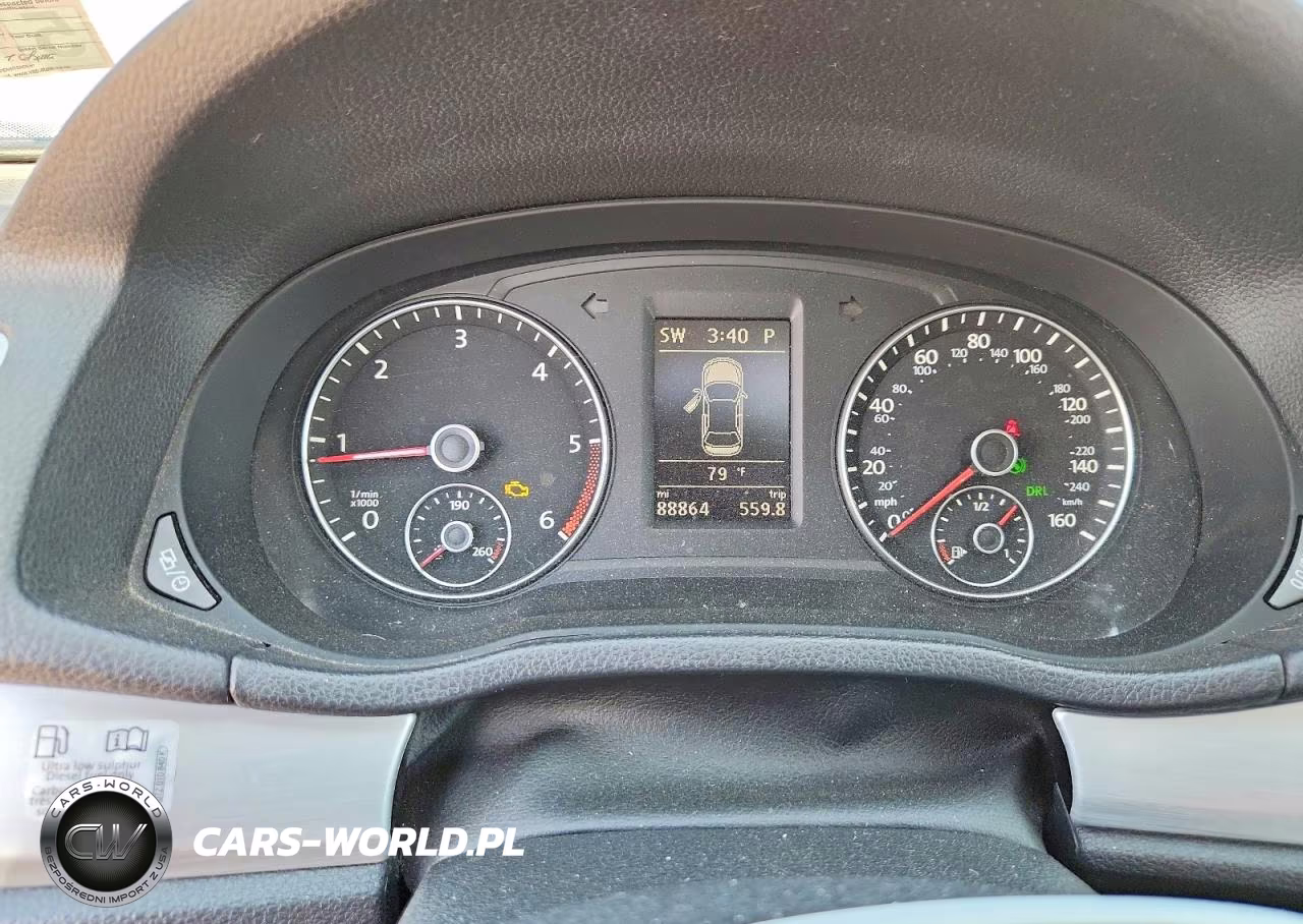 2013 Volkswagen Passat Se VIN:1VWBN7A33DC108321 - 9