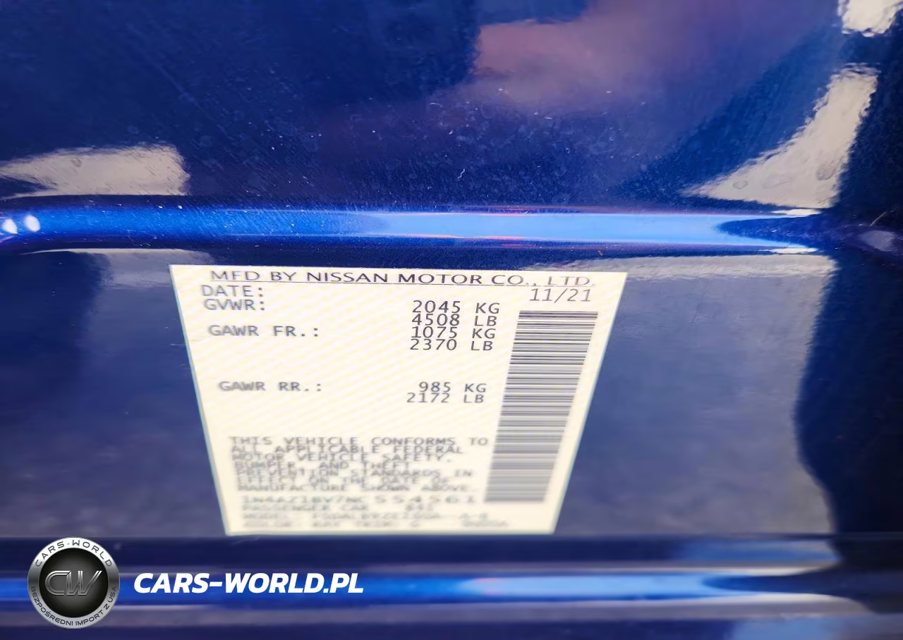 2022 Nissan Leaf S VIN:1N4AZ1BV7NC554561 - 12