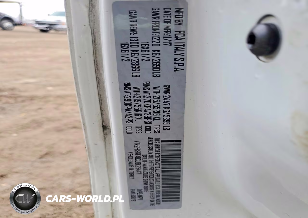2018 Ram Promaster City Utility - Service Van VIN:ZFBERFAB3J6K25447 - 13