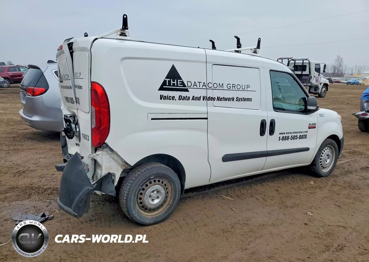 2018 Ram Promaster City Utility - Service Van VIN:ZFBERFAB3J6K25447 - 3