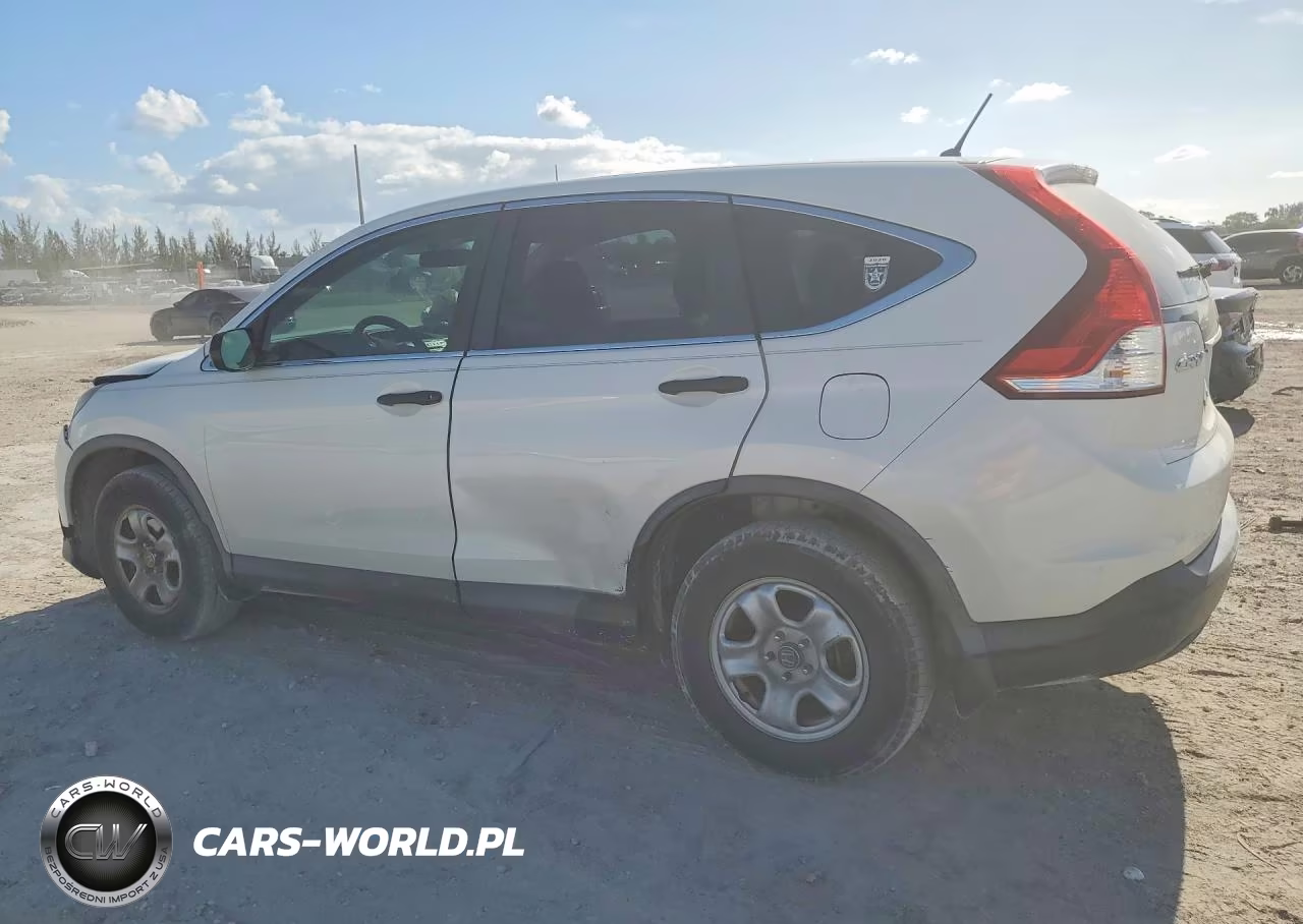 2014 Honda Cr-V Lx VIN:5J6RM4H37EL025530 - 2