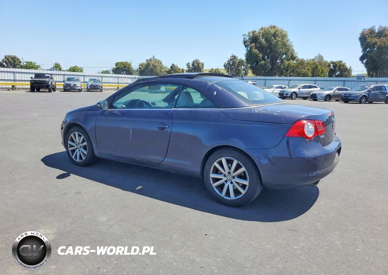 2009 Volkswagen Eos Turbo VIN:WVWBA71F29V008487 - 2