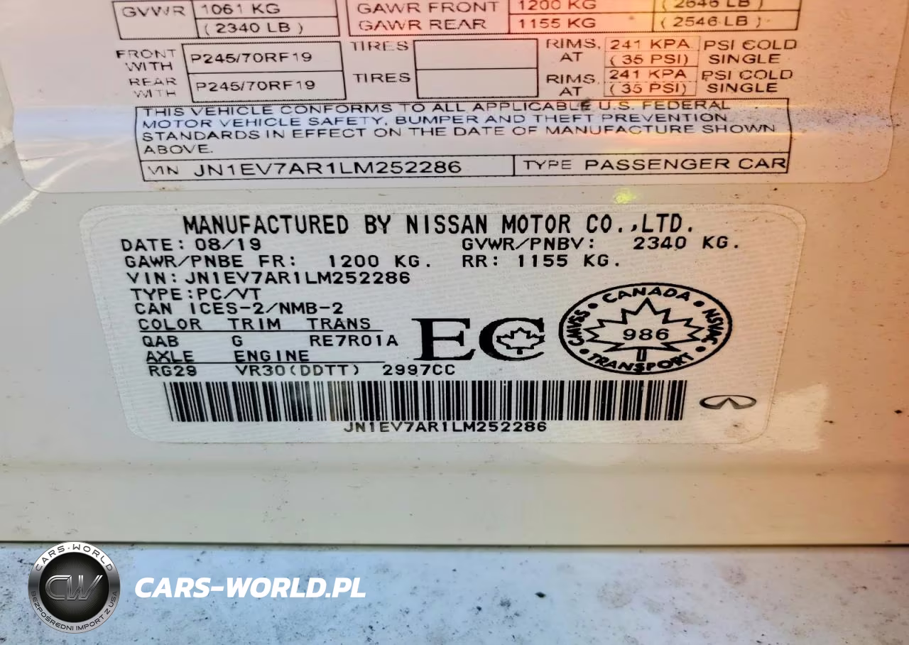 2020 Infiniti Q50 3.0T Pure VIN:JN1EV7AR1LM252286 - 12