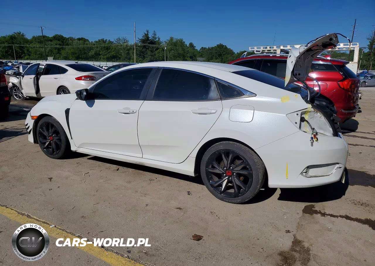 2020 Honda Civic Sport VIN:2HGFC2F85LH531691 - 2