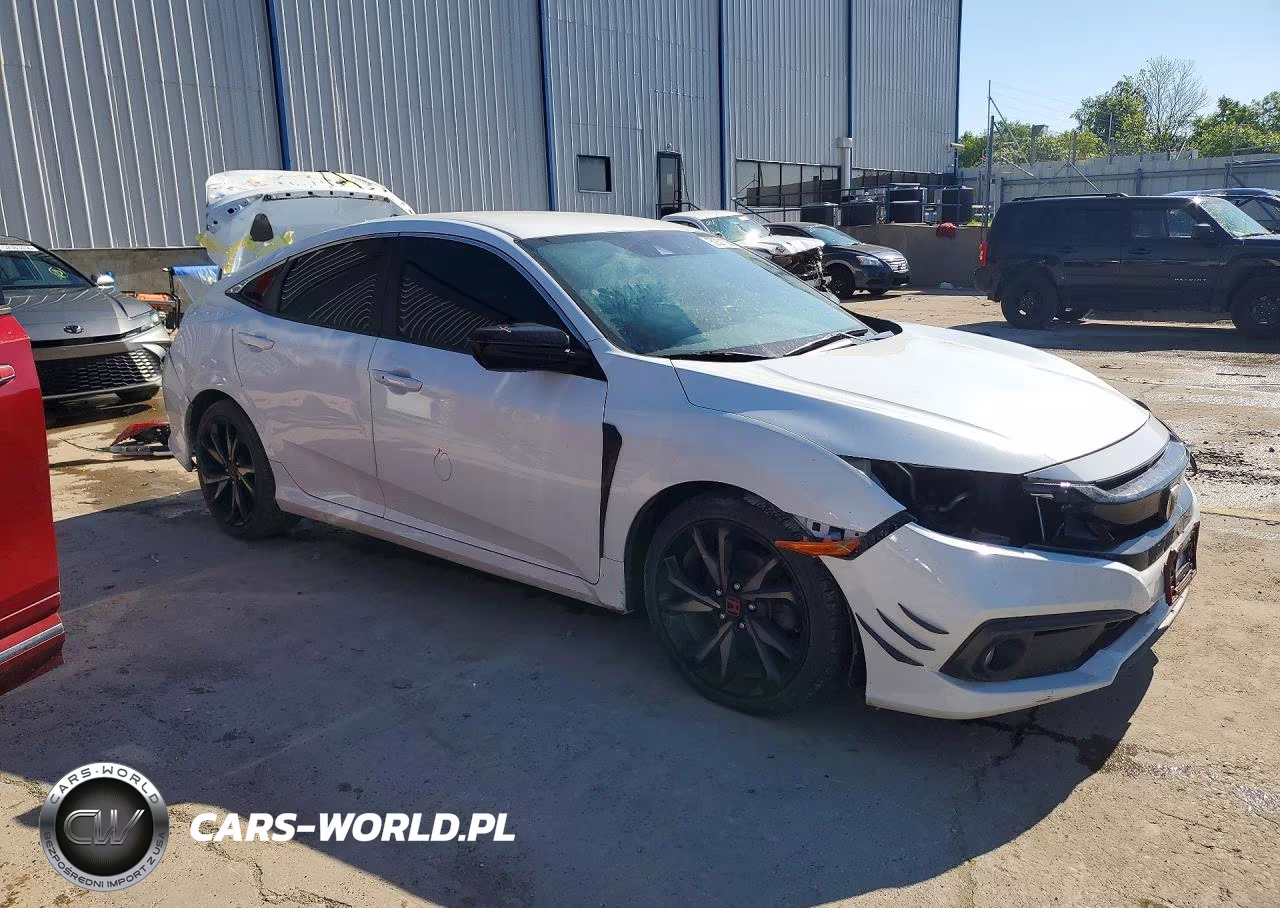 2020 Honda Civic Sport VIN:2HGFC2F85LH531691 - 4