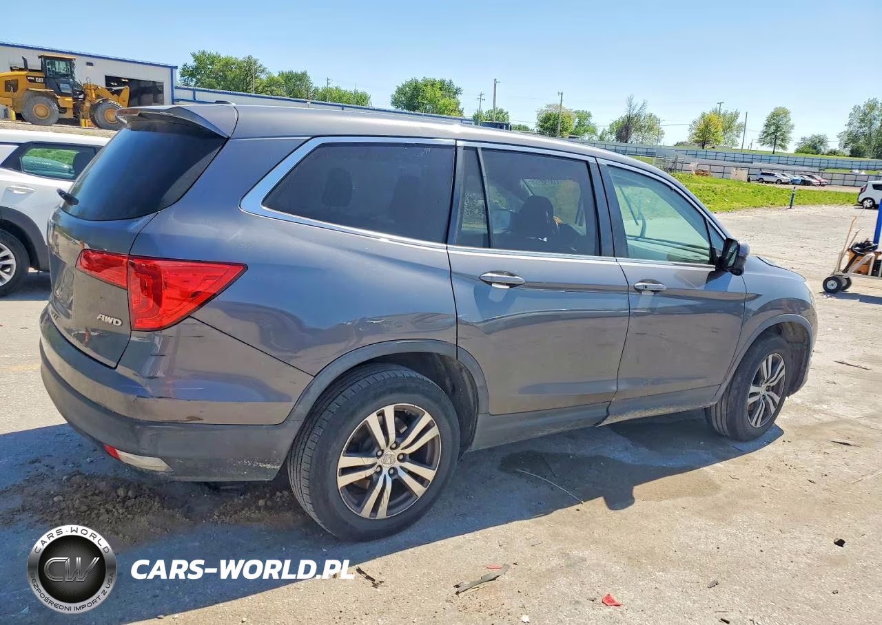2016 Honda Pilot Exl VIN:5FNYF6H54GB069029 - 3