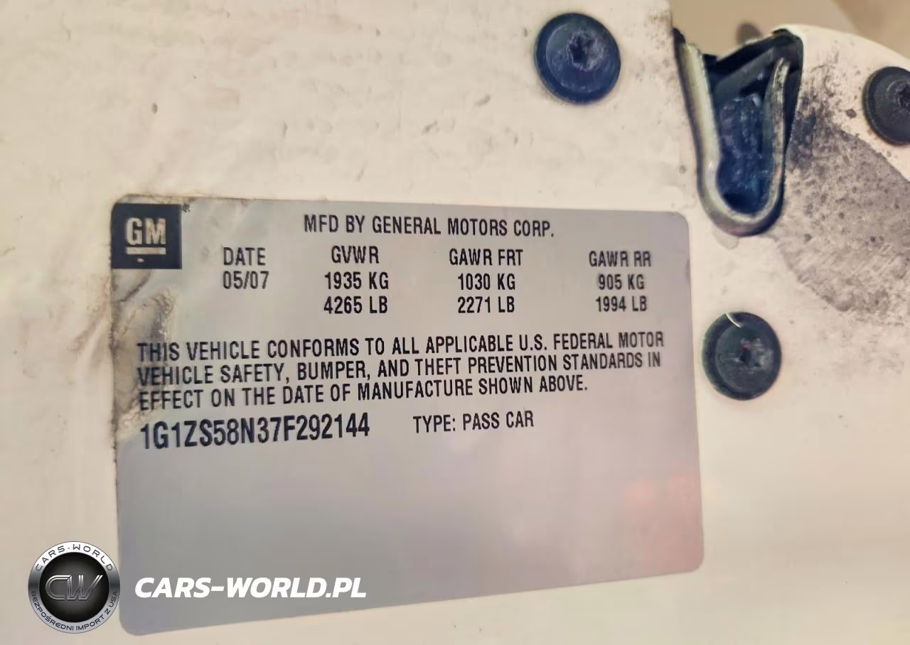 2007 Chevrolet Malibu Ls VIN:1G1ZS58N37F292144 - 12