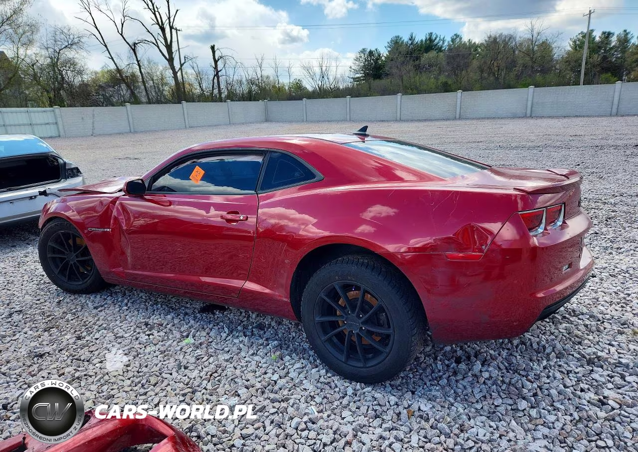 2012 Chevrolet Camaro Lt VIN:2G1FB1E35C9197490 - 2
