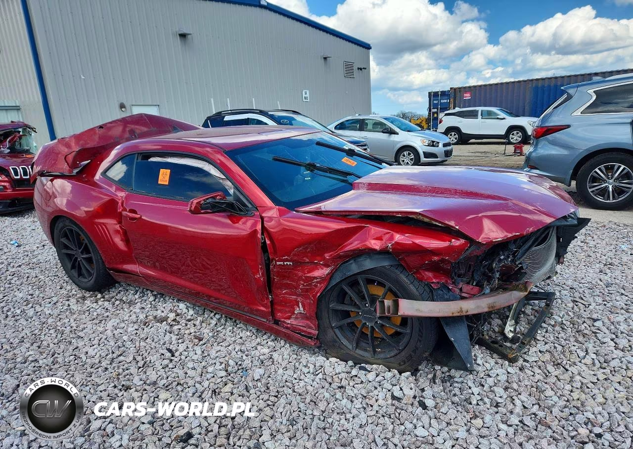 2012 Chevrolet Camaro Lt VIN:2G1FB1E35C9197490 - 4