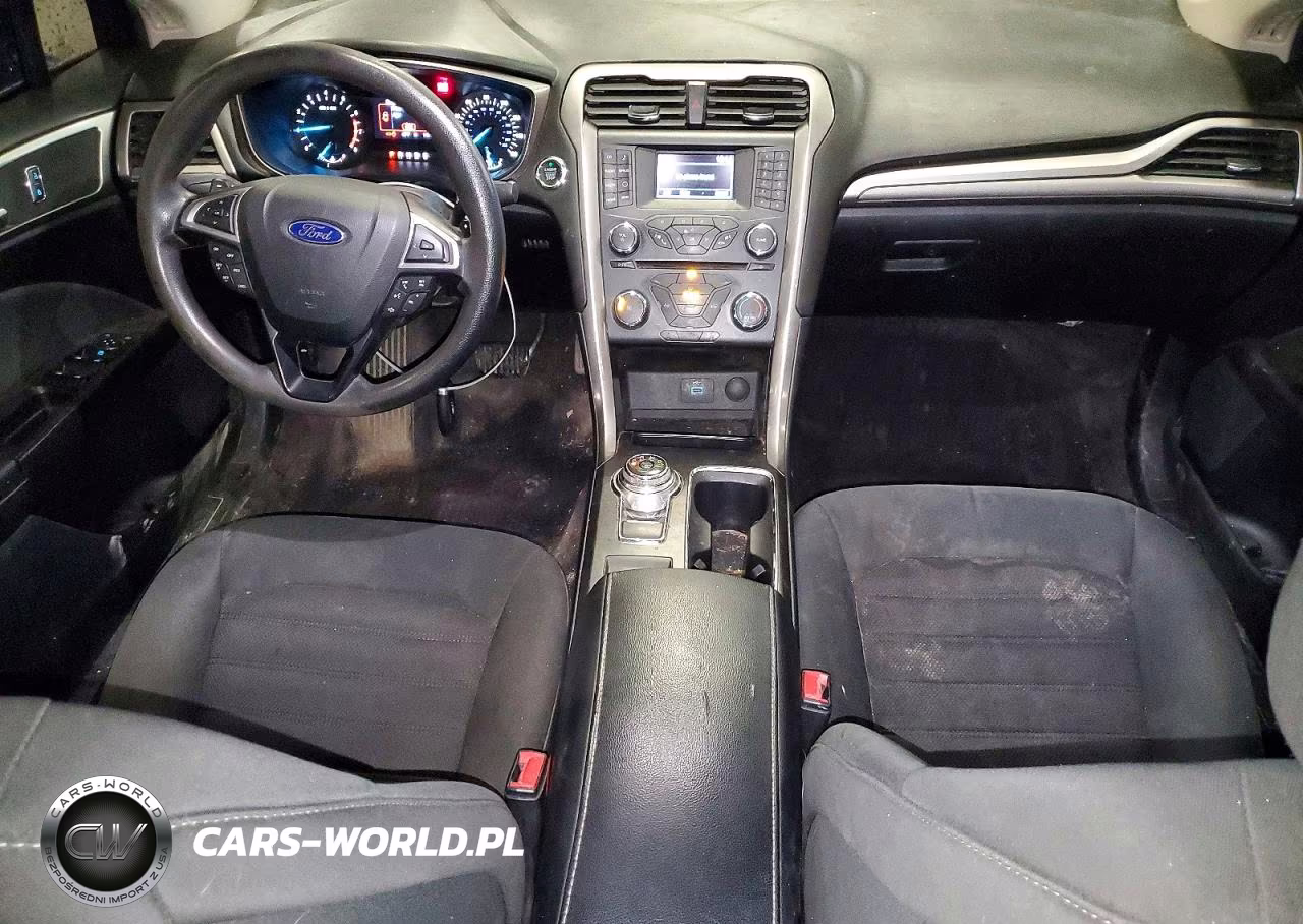 2017 Ford Fusion Se VIN:3FA6P0HD3HR302462 - 8