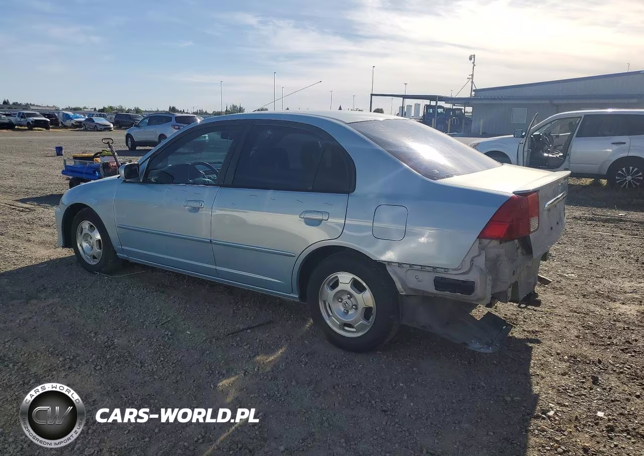 2003 Honda Civic Hybrid VIN:JHMES96673S013447 - 2