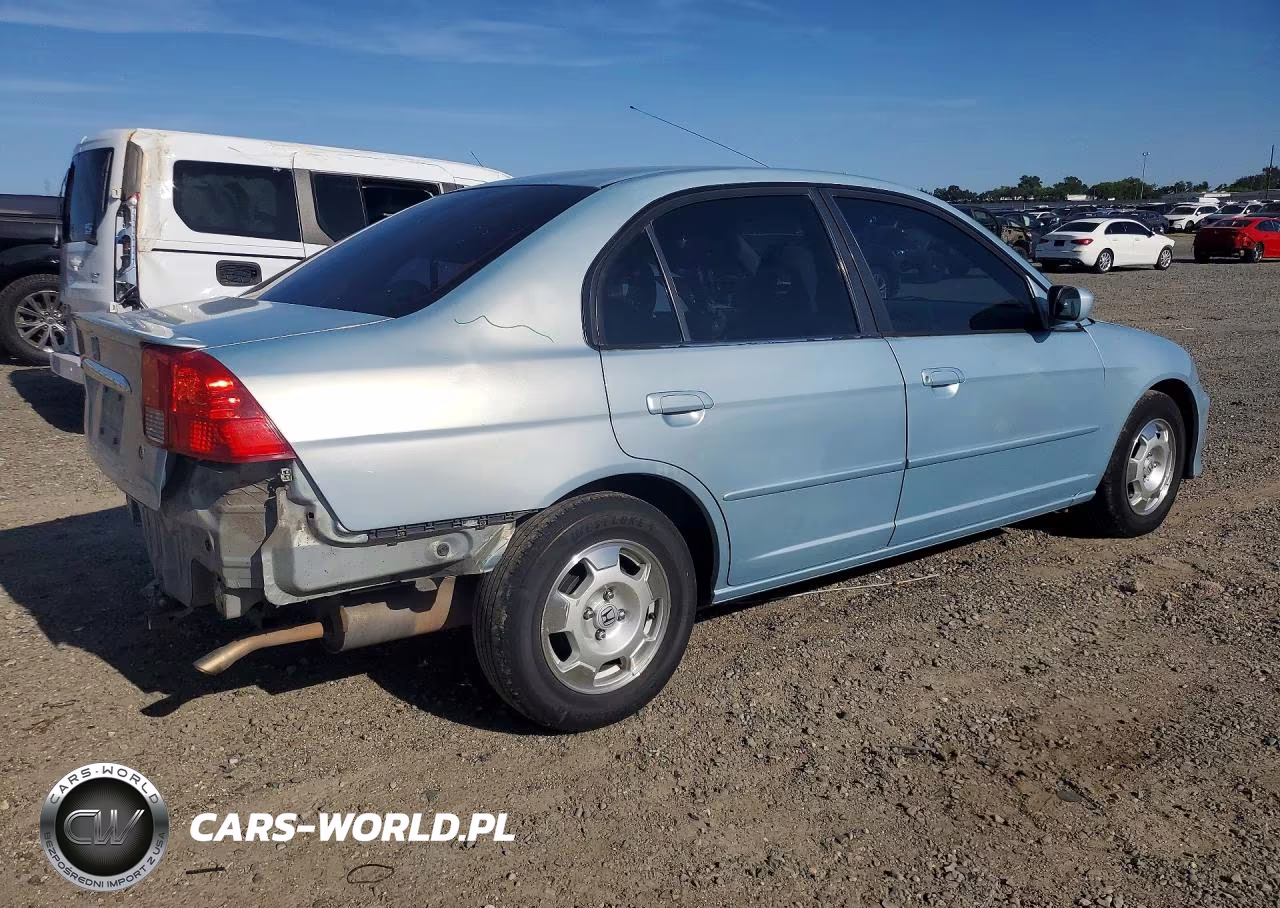 2003 Honda Civic Hybrid VIN:JHMES96673S013447 - 3