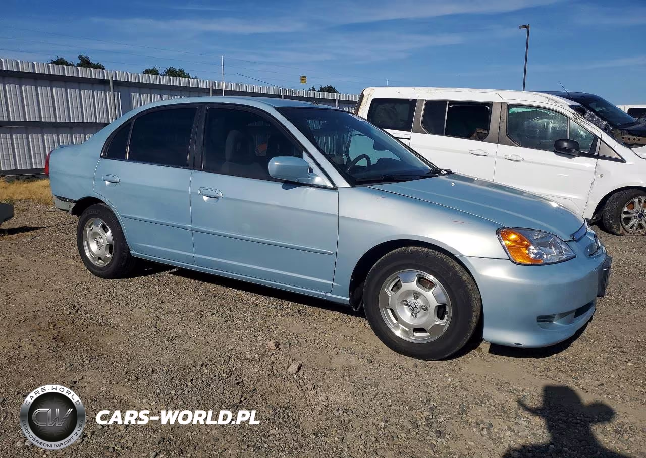 2003 Honda Civic Hybrid VIN:JHMES96673S013447 - 4