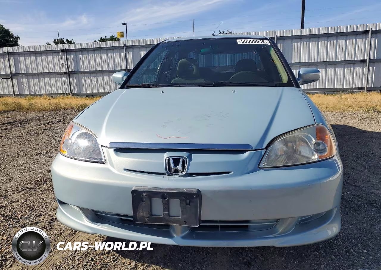 2003 Honda Civic Hybrid VIN:JHMES96673S013447 - 5