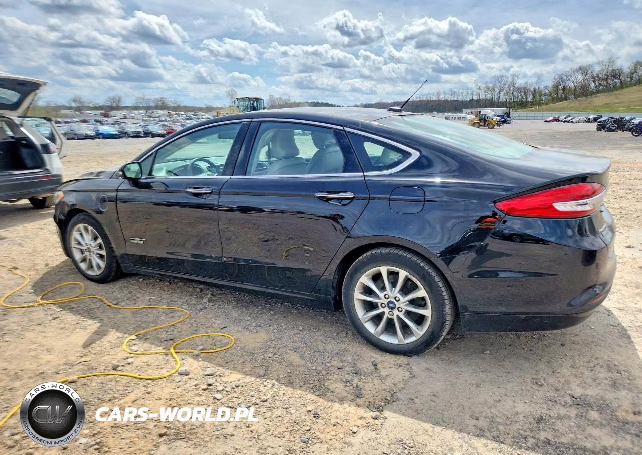 2017 Ford Fusion Se Phev VIN:3FA6P0PU3HR186004 - 2