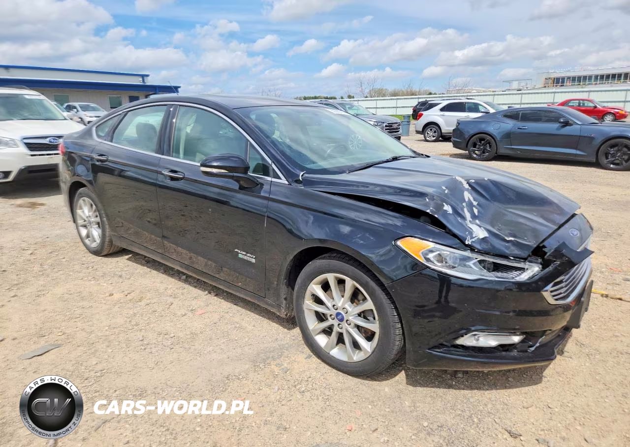 2017 Ford Fusion Se Phev VIN:3FA6P0PU3HR186004 - 4