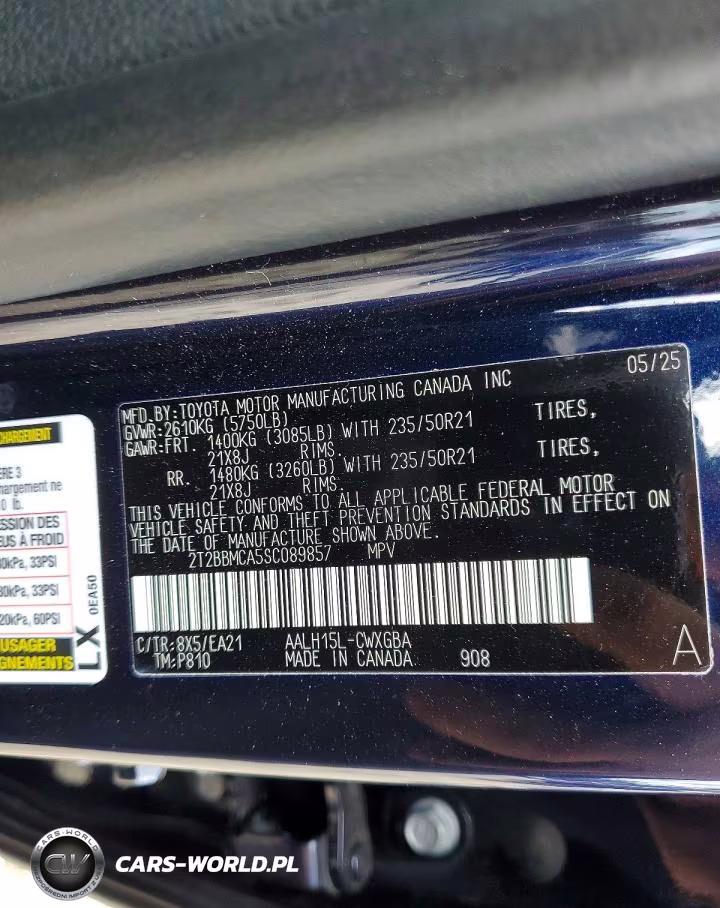 2025 Lexus Rx 350H Premium VIN:2T2BBMCA5SC089857 - 14