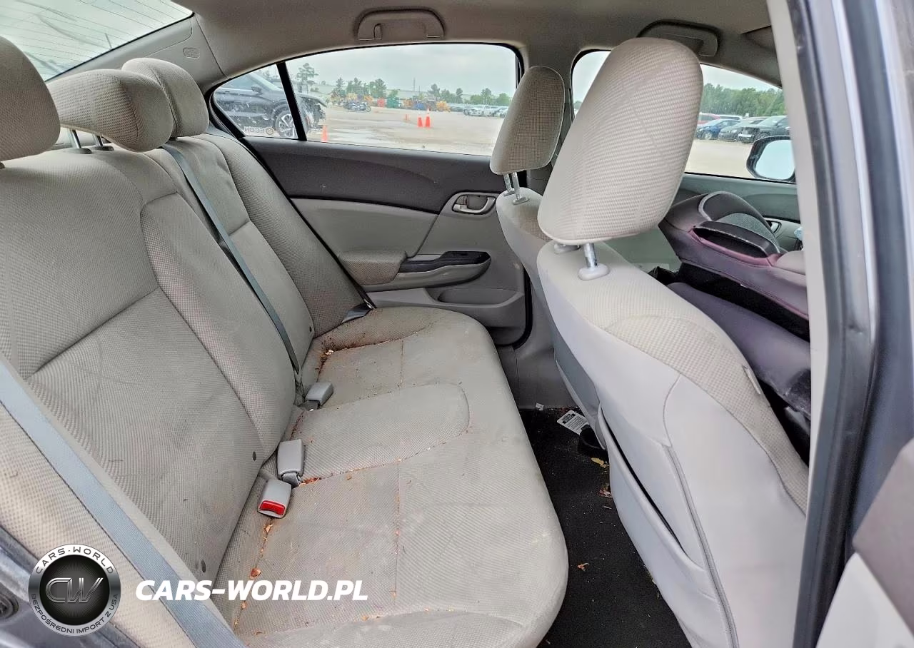 2012 Honda Civic Lx VIN:2HGFB2F5XCH332418 - 10