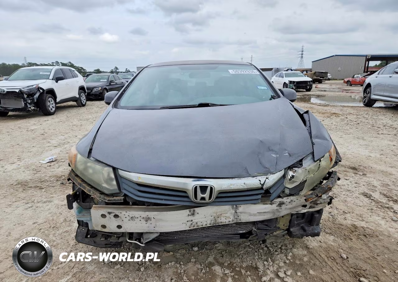 2012 Honda Civic Lx VIN:2HGFB2F5XCH332418 - 5