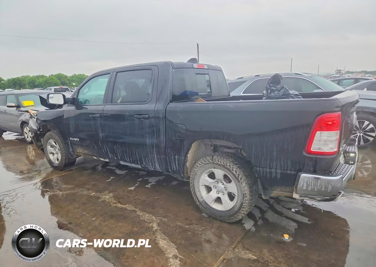 2024 Ram 1500 Big Horn VIN:1C6RREFT7RN186896 - 2