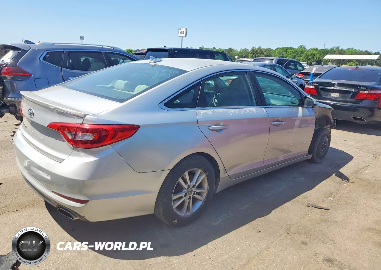 2017 Hyundai Sonata Se VIN:5NPE24AF0HH567382 - 3