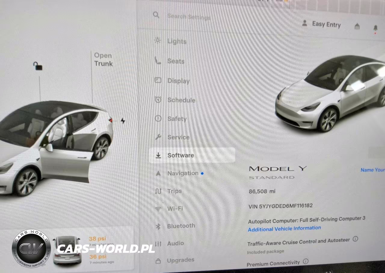 2021 Tesla Model Y VIN:5YJYGDED6MF116182 - 9