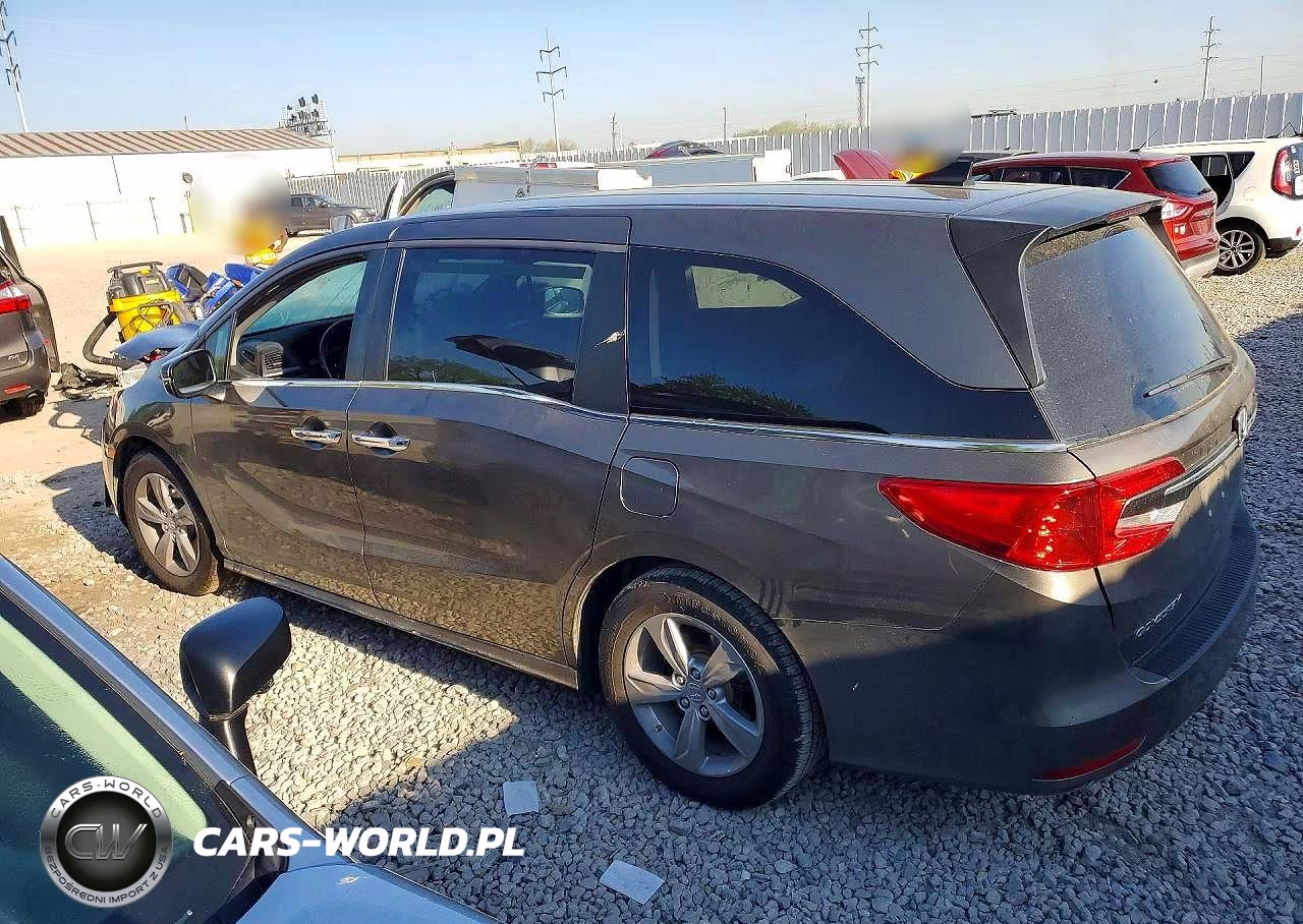 2020 Honda Odyssey Exl VIN:5FNRL6H79LB051974 - 2