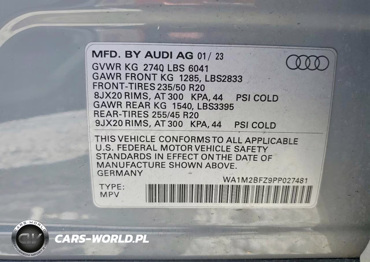 2023 Audi Q4 E-Tron Prestige VIN:WA1M2BFZ9PP027481 - 13
