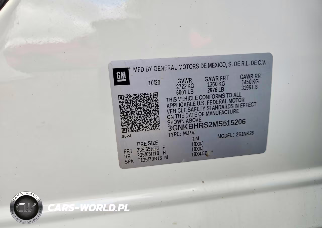 2021 Chevrolet Blazer 2Lt VIN:3GNKBHRS2MS515206 - 13