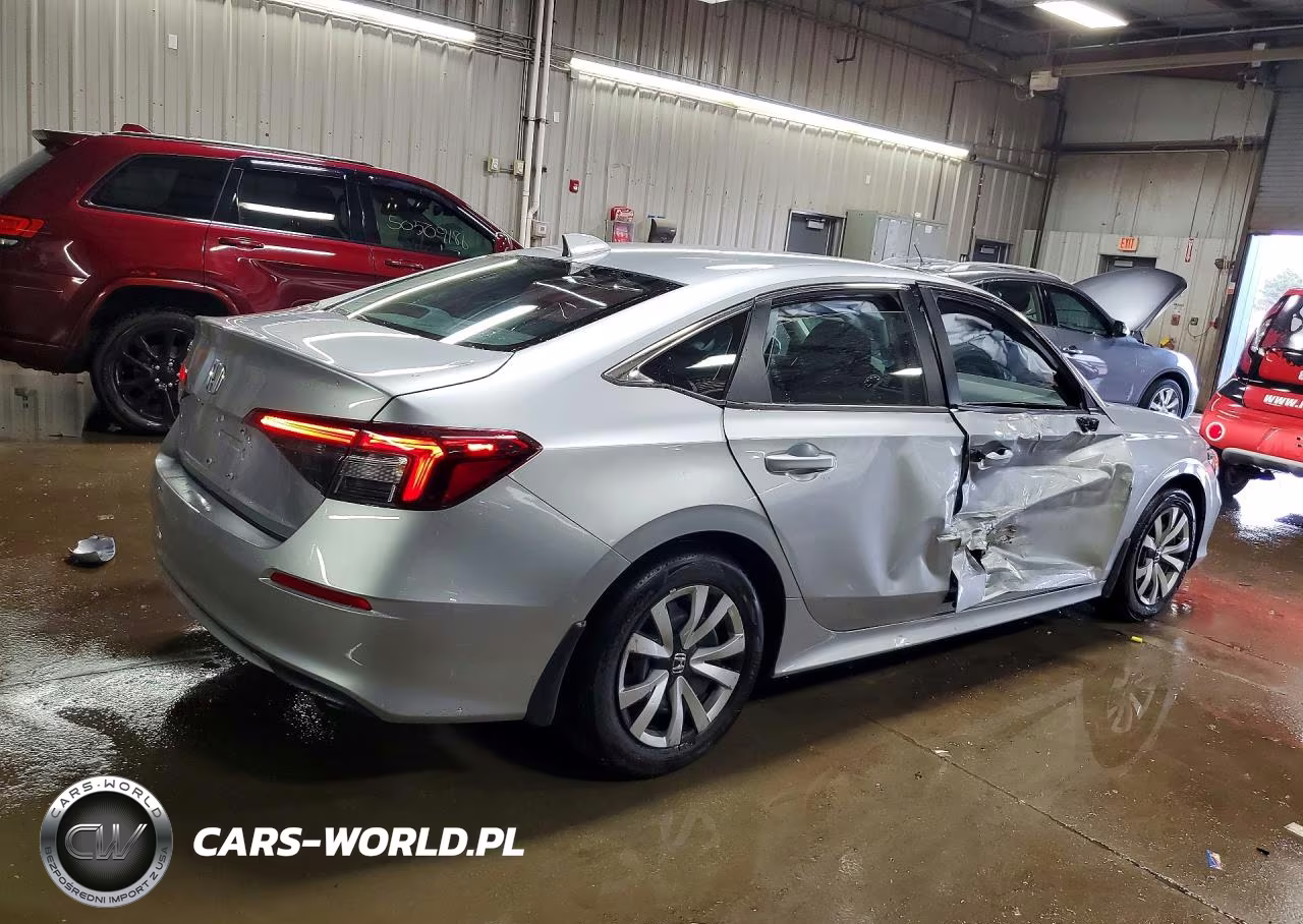 2025 Honda Civic Lx VIN:2HGFE2F24SH569384 - 3