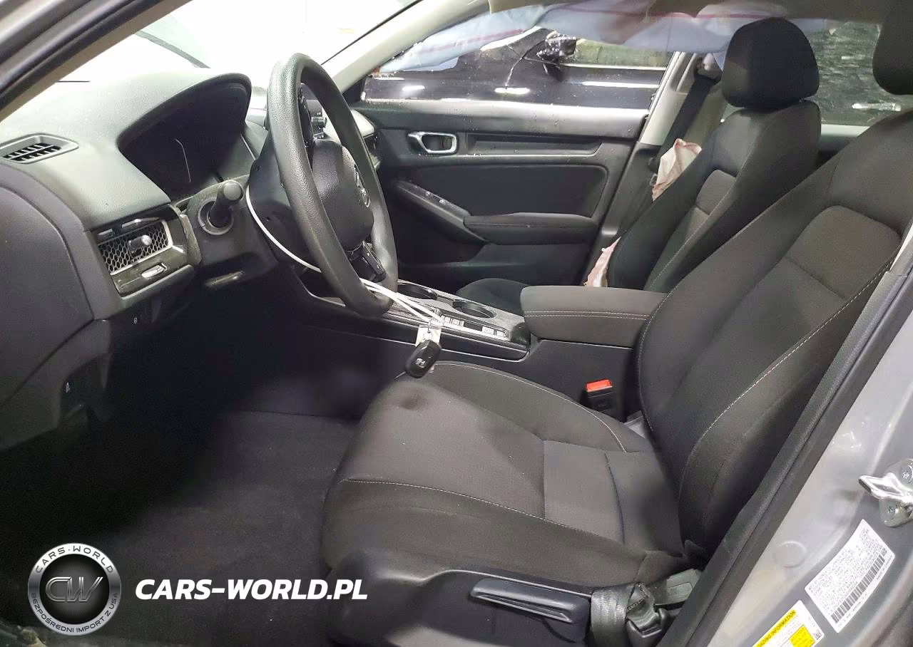 2025 Honda Civic Lx VIN:2HGFE2F24SH569384 - 7
