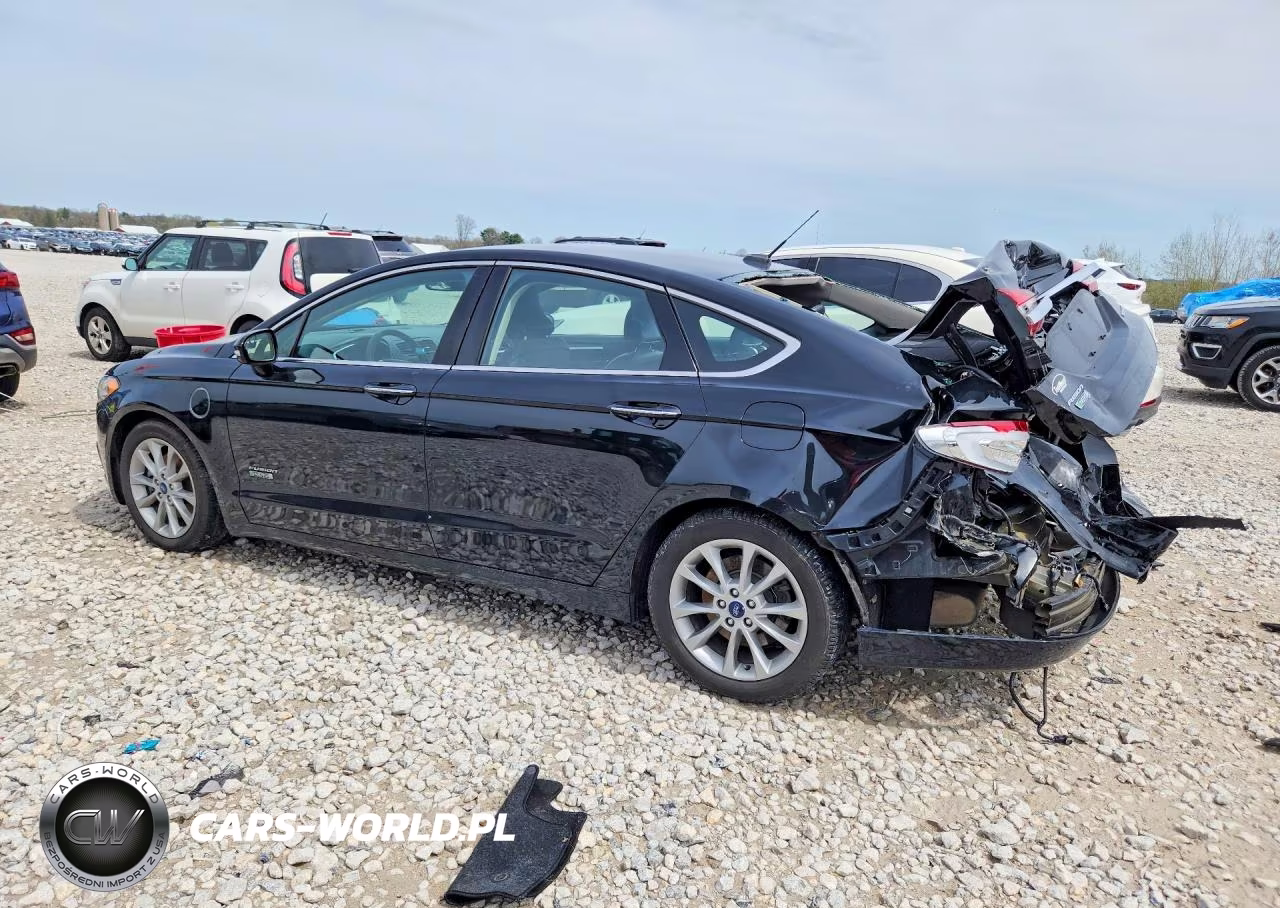 2017 Ford Fusion Titanium Phev VIN:3FA6P0SU5HR191454 - 2