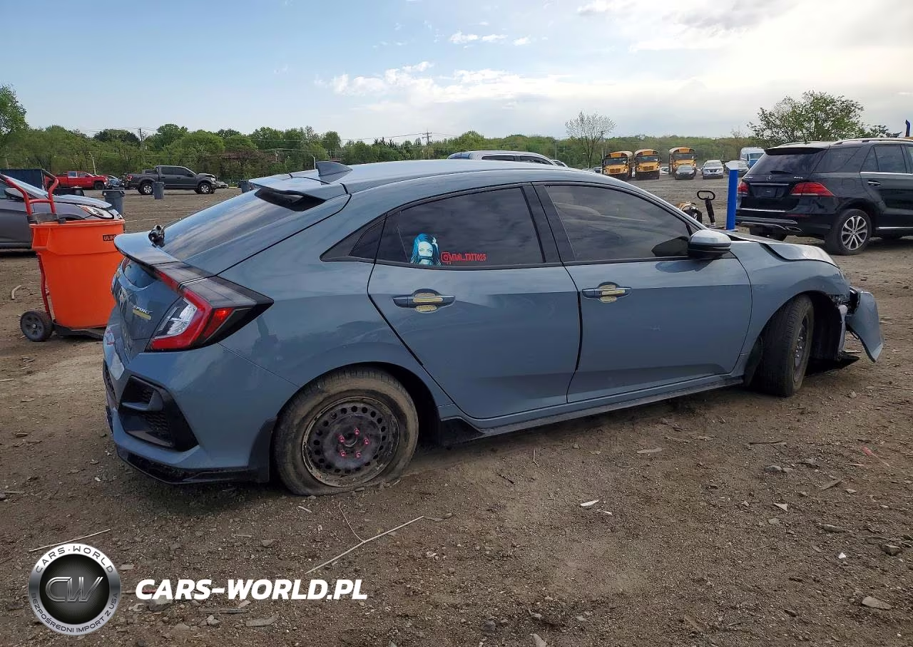 2021 Honda Civic Sport VIN:SHHFK7H41MU421865 - 3