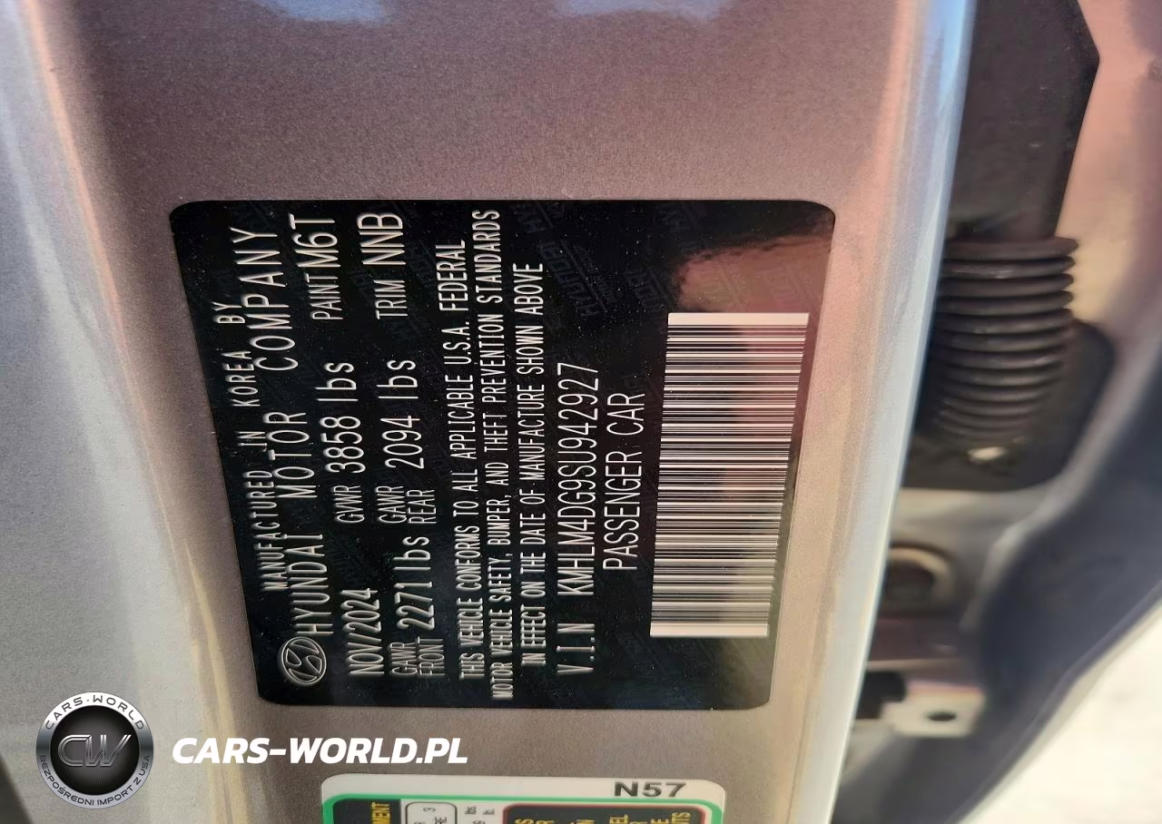 2025 Hyundai Elantra Sel Sport VIN:KMHLM4DG9SU942927 - 12