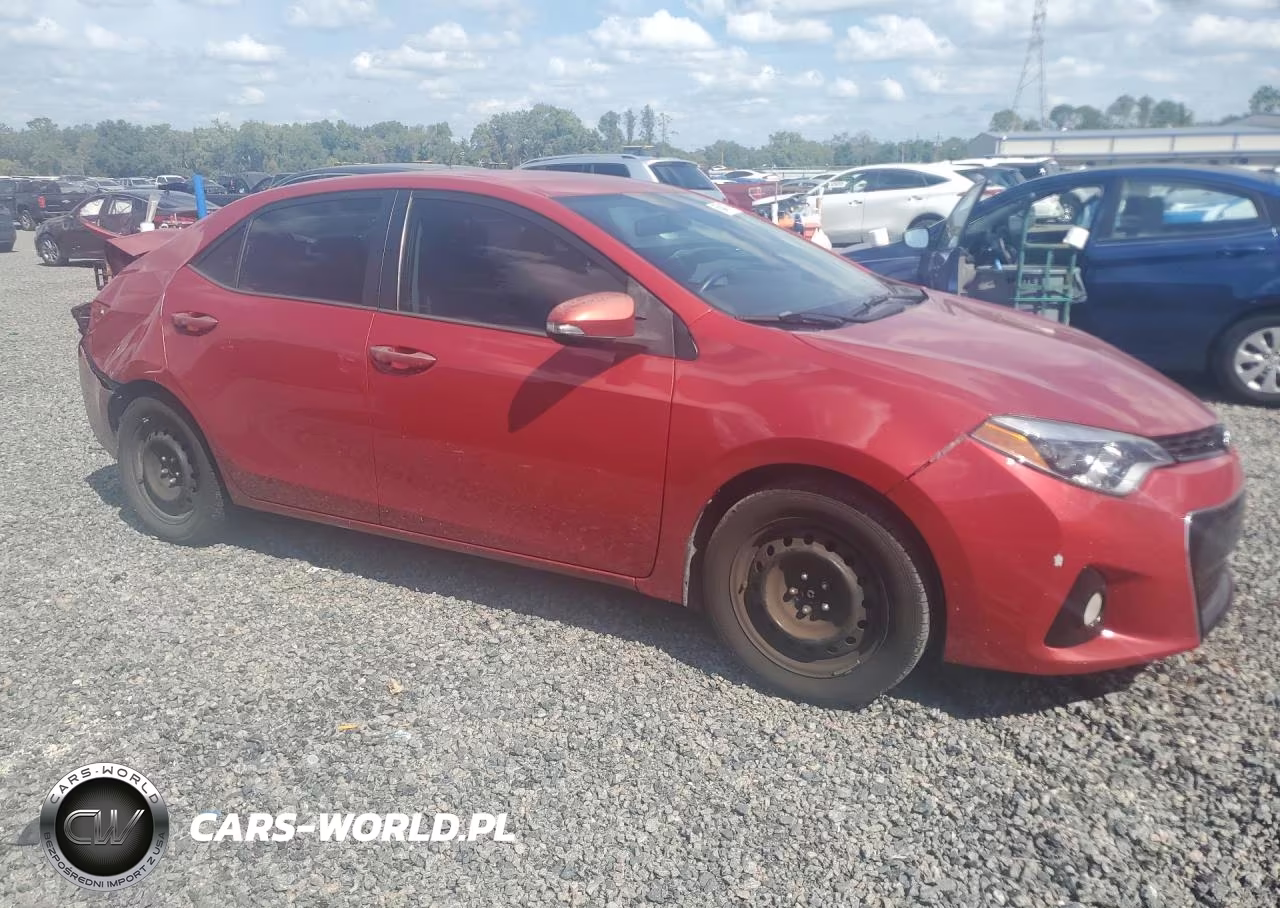 2015 Toyota Corolla S VIN:2T1BURHE6FC410284 - 4