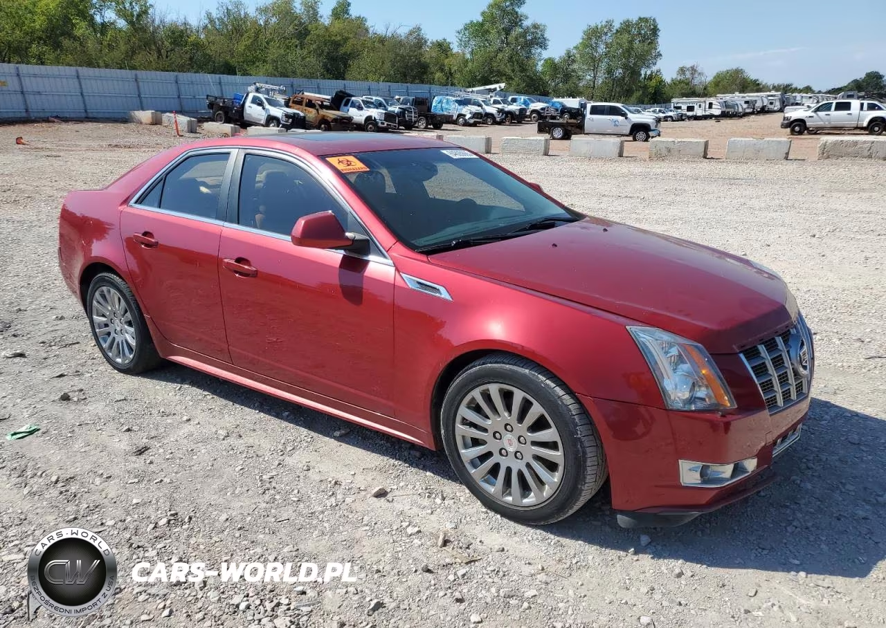 2013 Cadillac Cts Performance Collection VIN:1G6DK5E32D0120452 - 4