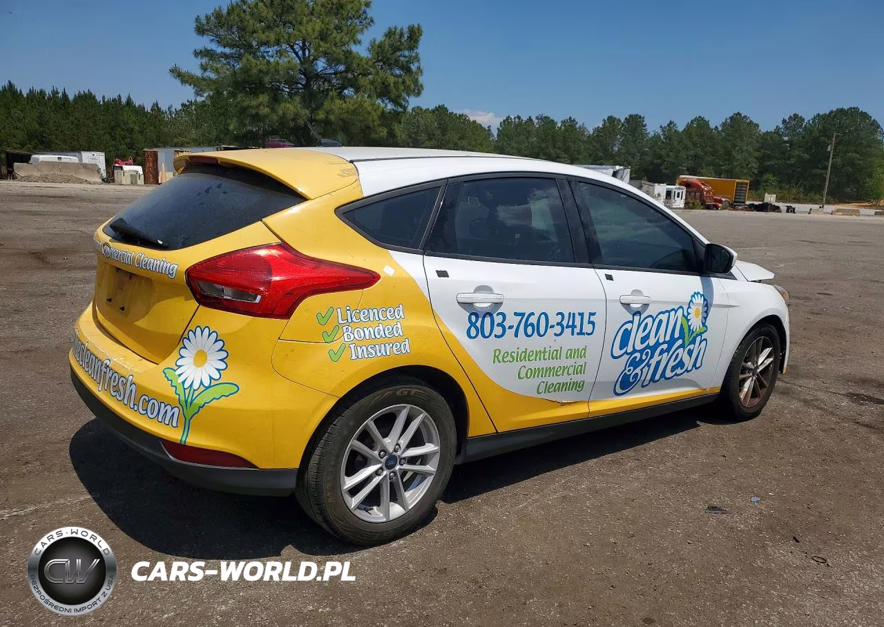 2018 Ford Focus Se VIN:1FADP3K23JL219764 - 3