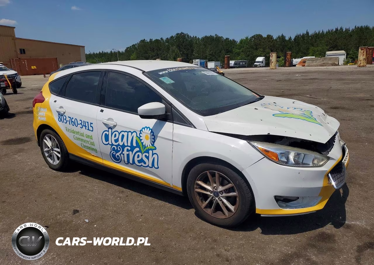2018 Ford Focus Se VIN:1FADP3K23JL219764 - 4