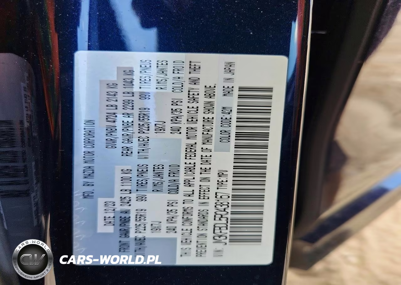 2024 Mazda Cx-5 Premium VIN:JM3KFBDL5R0438167 - 14