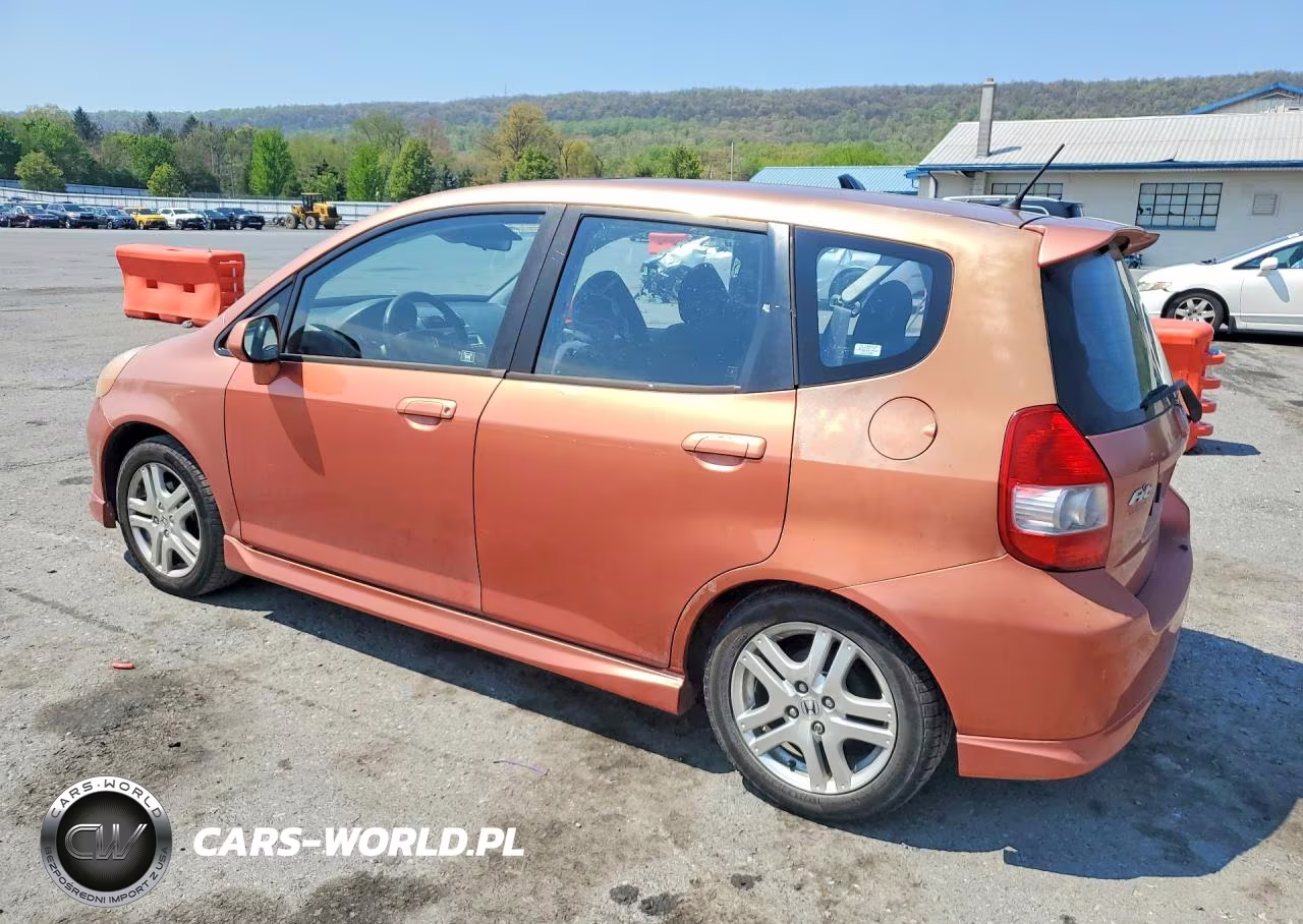 2007 Honda Fit VIN:JHMGD37637S065291 - 2