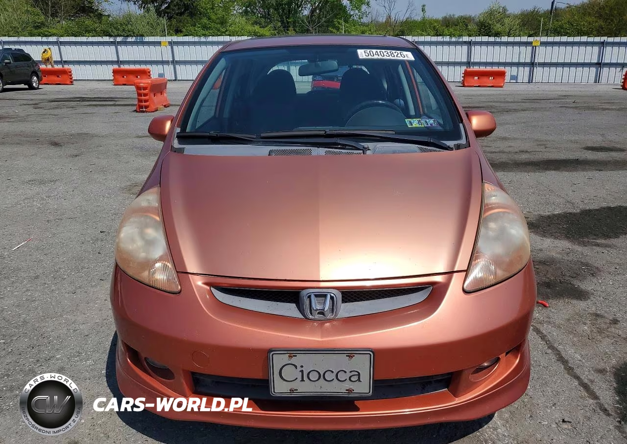 2007 Honda Fit VIN:JHMGD37637S065291 - 5