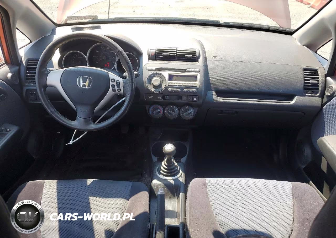 2007 Honda Fit VIN:JHMGD37637S065291 - 8