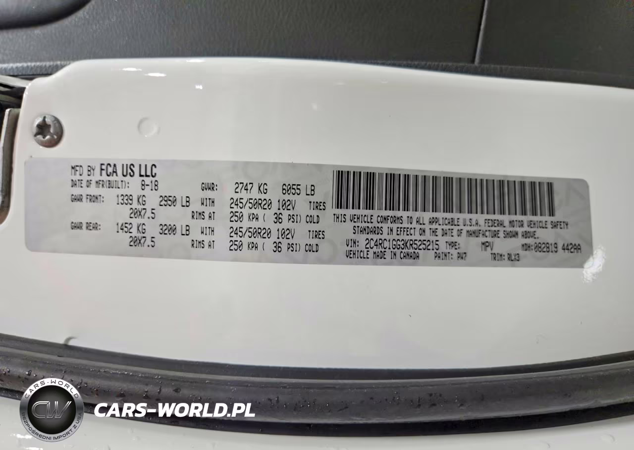 2019 Chrysler Pacifica Limited VIN:2C4RC1GG3KR525215 - 13