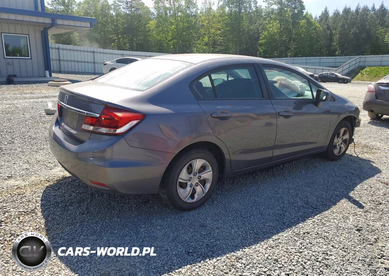 2014 Honda Civic Lx VIN:19XFB2F56EE015569 - 3
