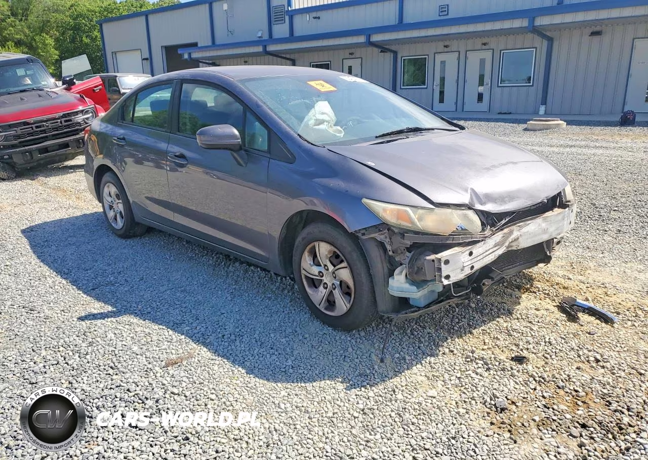 2014 Honda Civic Lx VIN:19XFB2F56EE015569 - 4