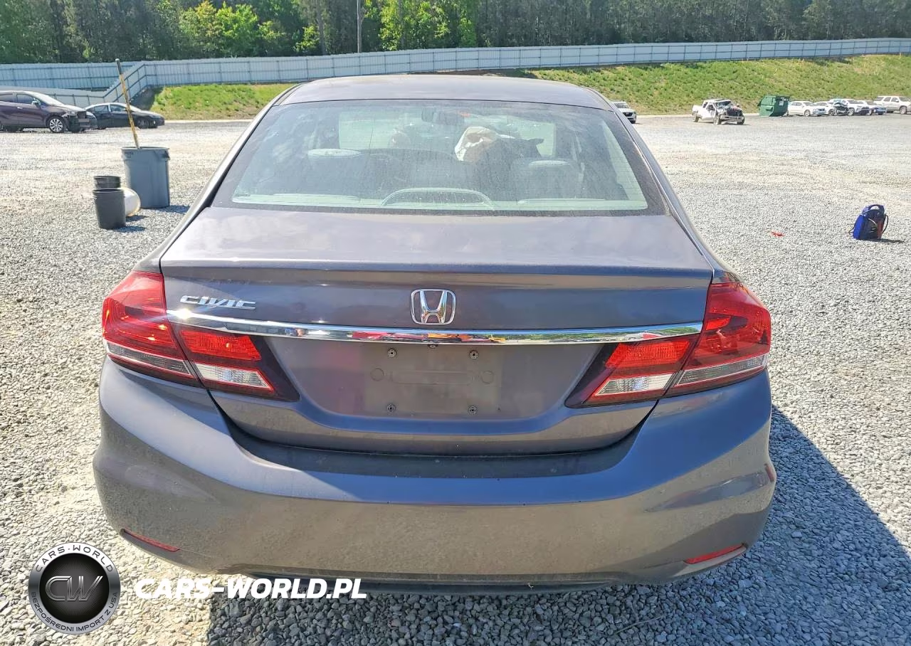 2014 Honda Civic Lx VIN:19XFB2F56EE015569 - 6