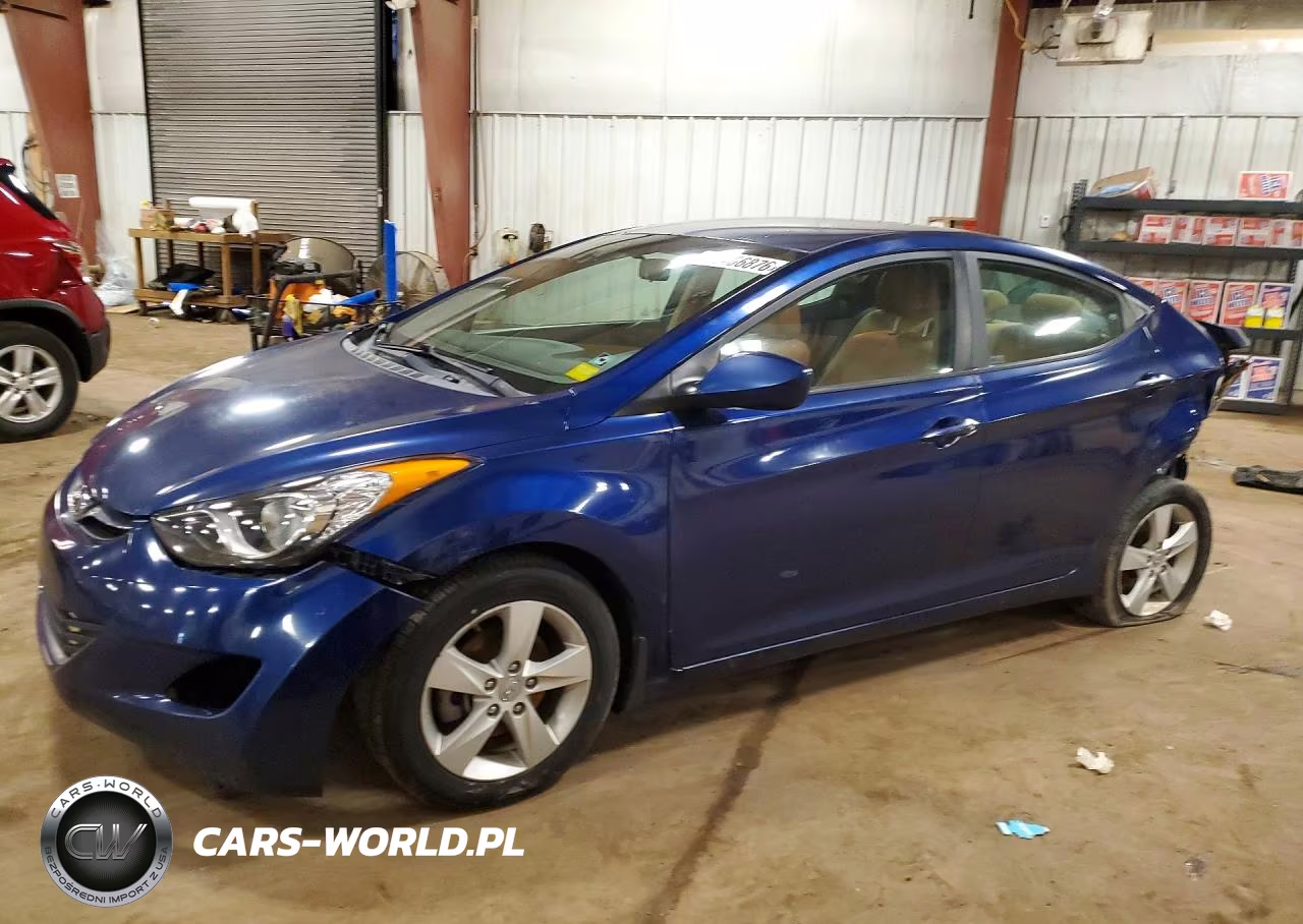 2013 Hyundai Elantra Gls VIN:KMHDH4AE4DU536147 - 1