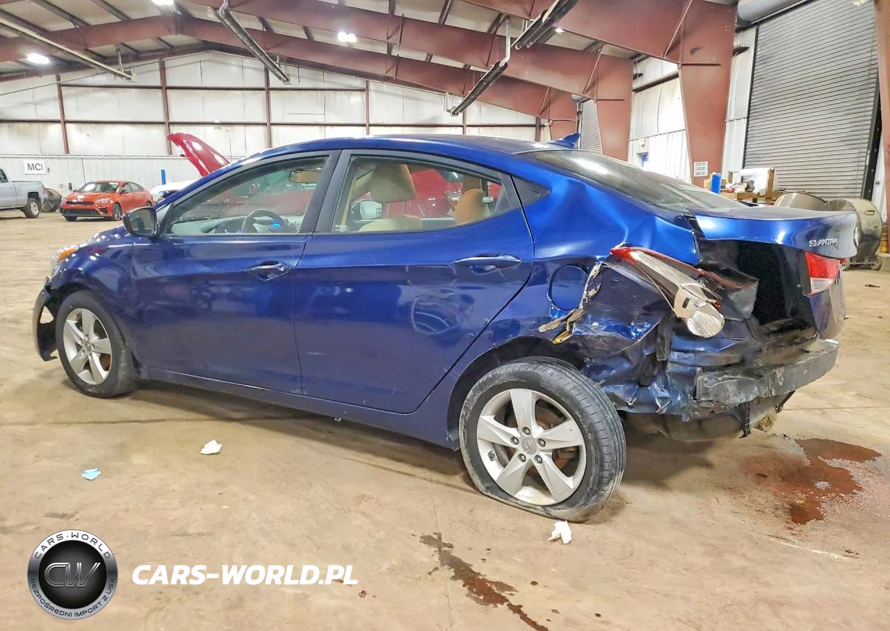 2013 Hyundai Elantra Gls VIN:KMHDH4AE4DU536147 - 2