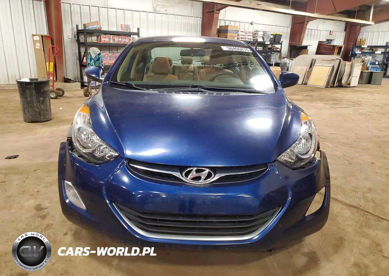 2013 Hyundai Elantra Gls VIN:KMHDH4AE4DU536147 - 5