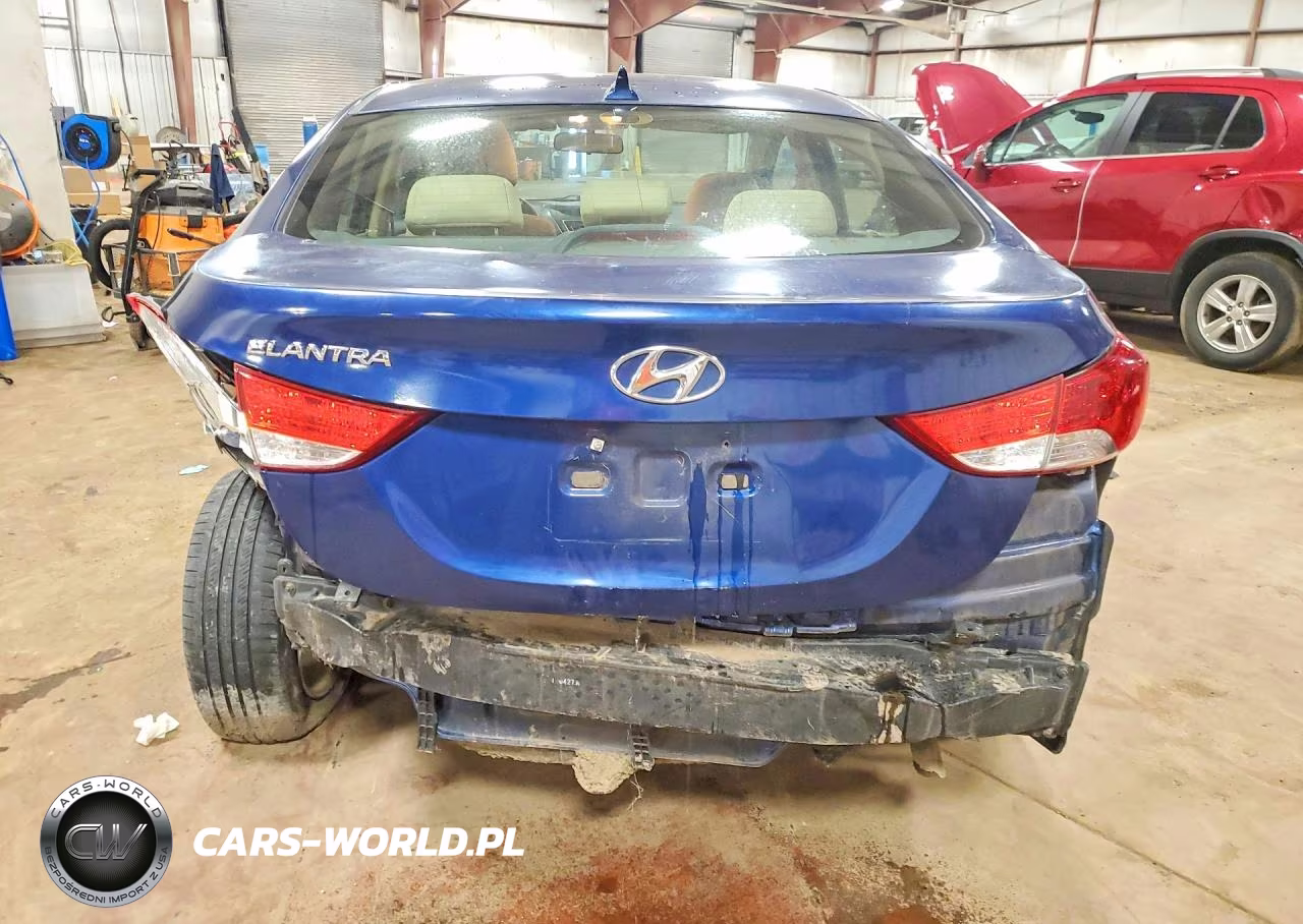 2013 Hyundai Elantra Gls VIN:KMHDH4AE4DU536147 - 6